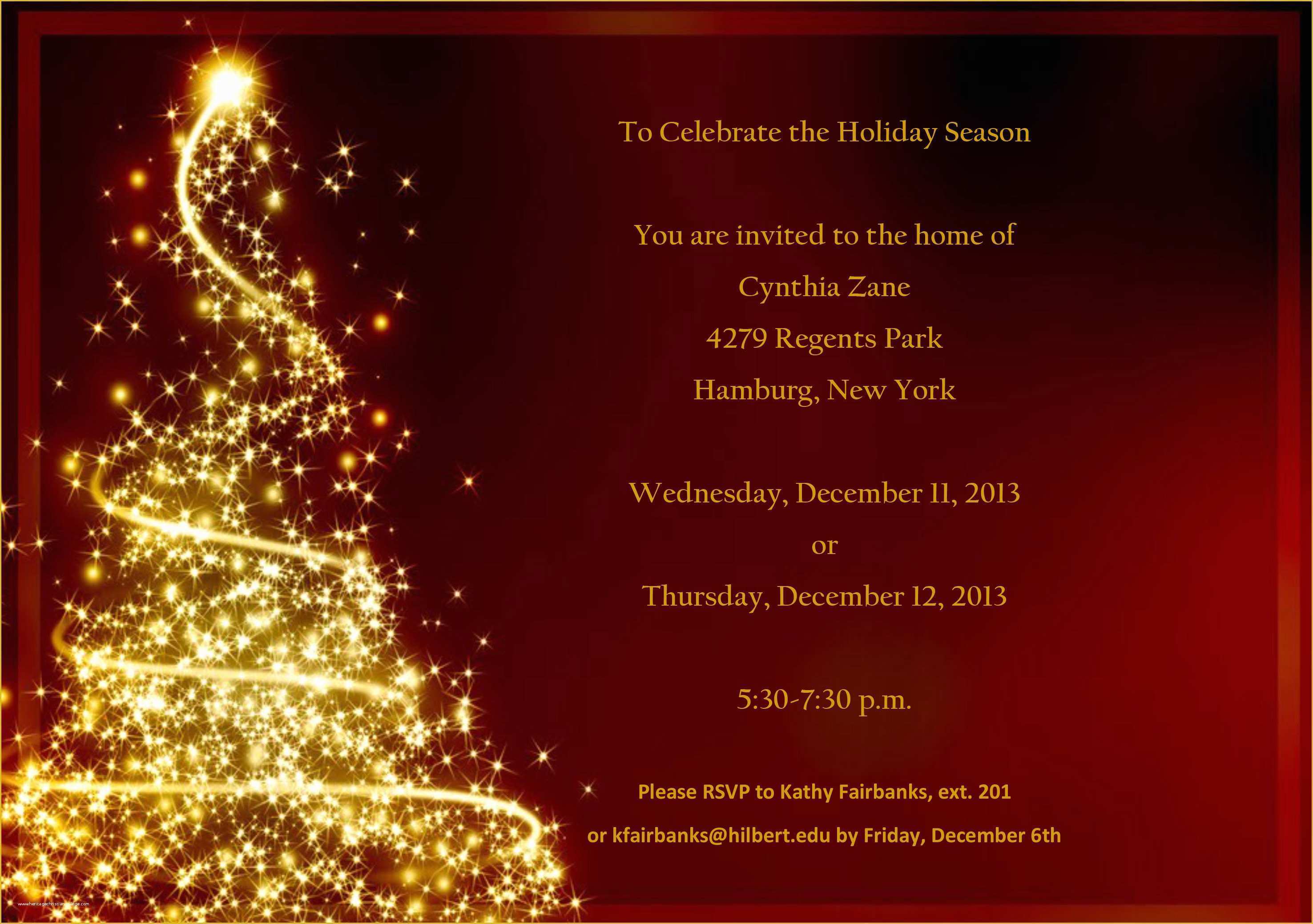 Christmas Email Invitations Templates Free Of Christmas Party Invitation Templates Free Download