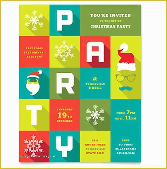 Christmas Flyer Word Template Free Of 23 Word Party Flyer Templates Free Download