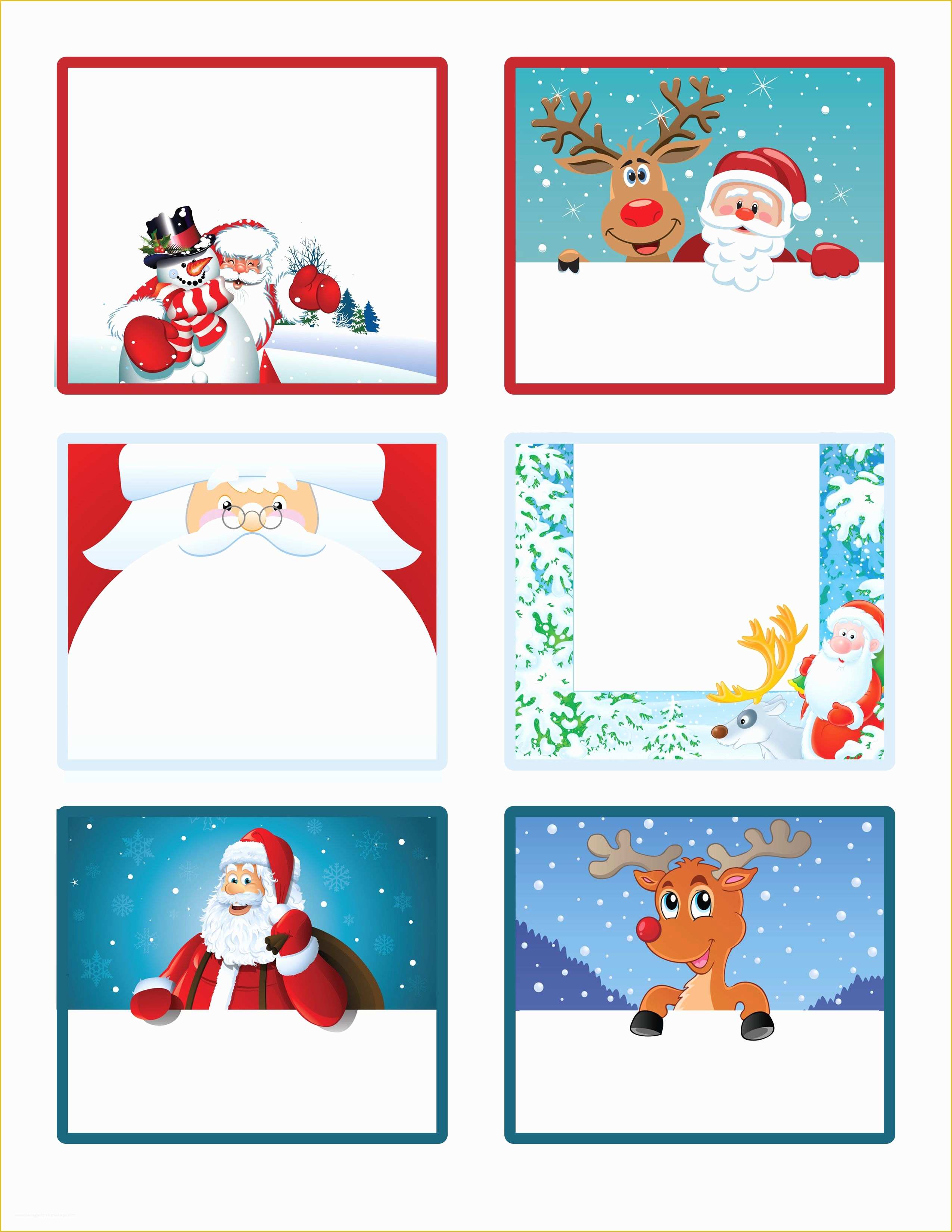 Christmas Labels Free Printable Templates Of Easy Free Letter From Santa Magical Package