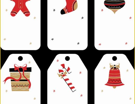 Christmas Labels Free Printable Templates Of Free Christmas Gift Tag Templates Editable &amp; Printable