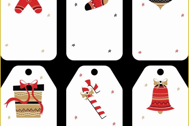 Christmas Labels Free Printable Templates Of Free Christmas Gift Tag Templates Editable &amp; Printable