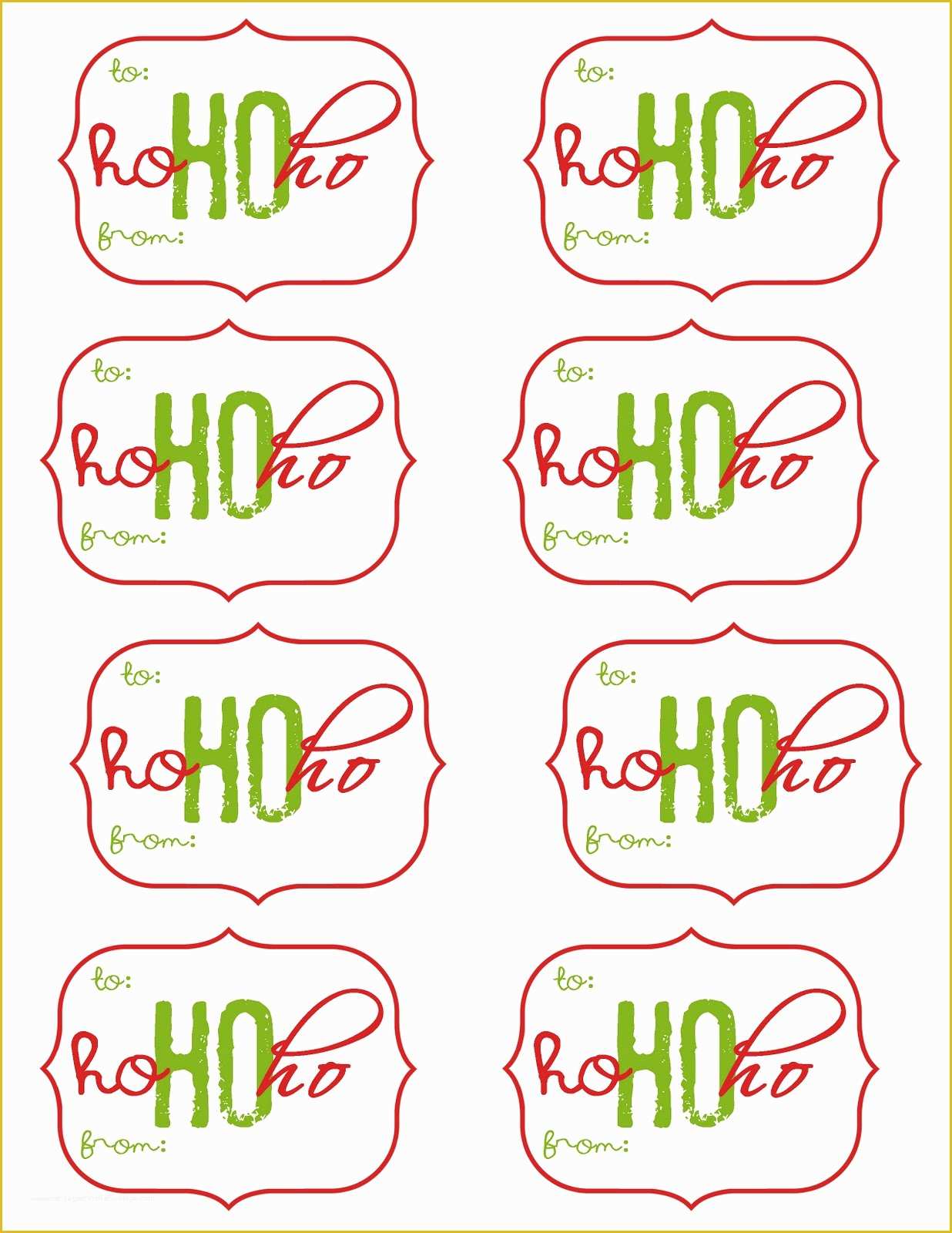 Christmas Labels Free Printable Templates Of Mommy By Day Crafter By 