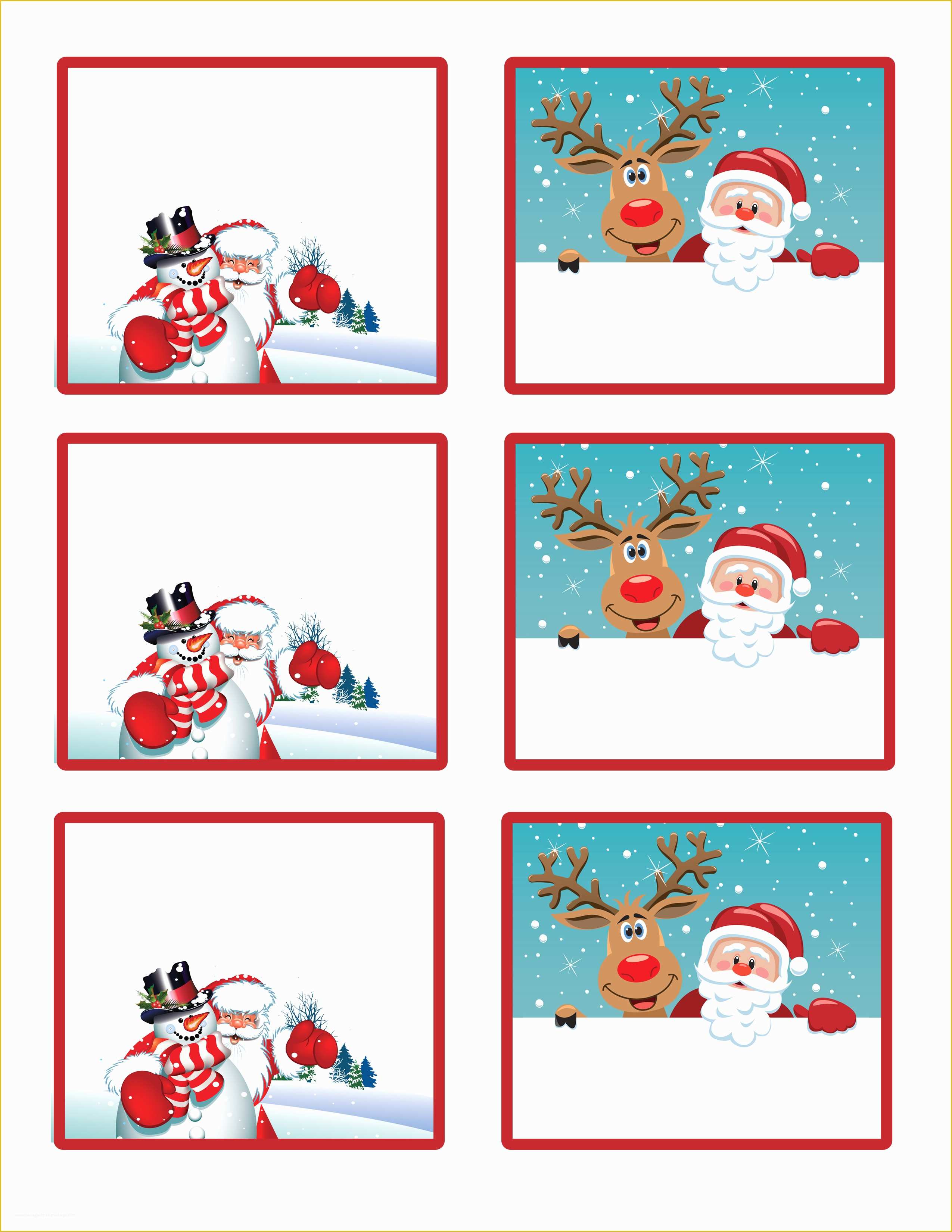 Christmas Labels Free Printable Templates Of Santa S Little T to You Free Printable Gift Tags and