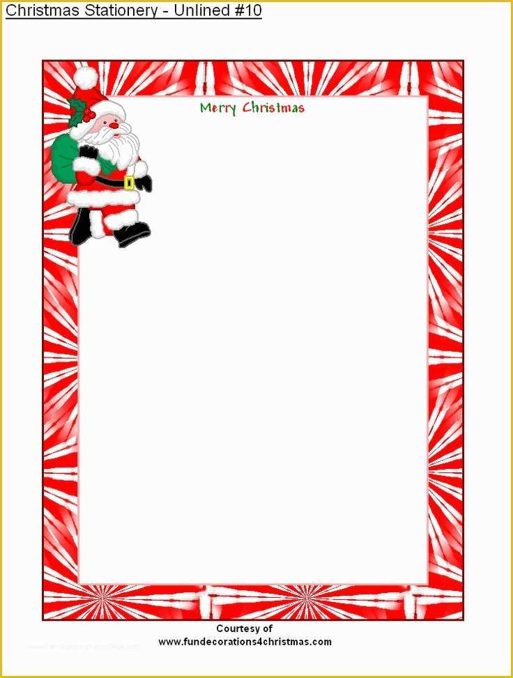 Christmas Letter Border Templates Free Of 1000 Ideas About Christmas Stationery On Pinterest