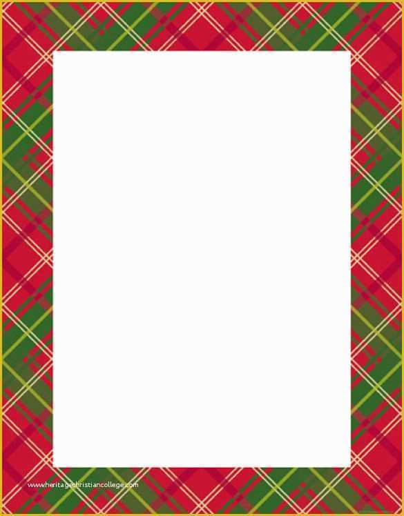 Christmas Letter Border Templates Free Of 16 Holiday Stationery Templates Psd Vector Eps Png