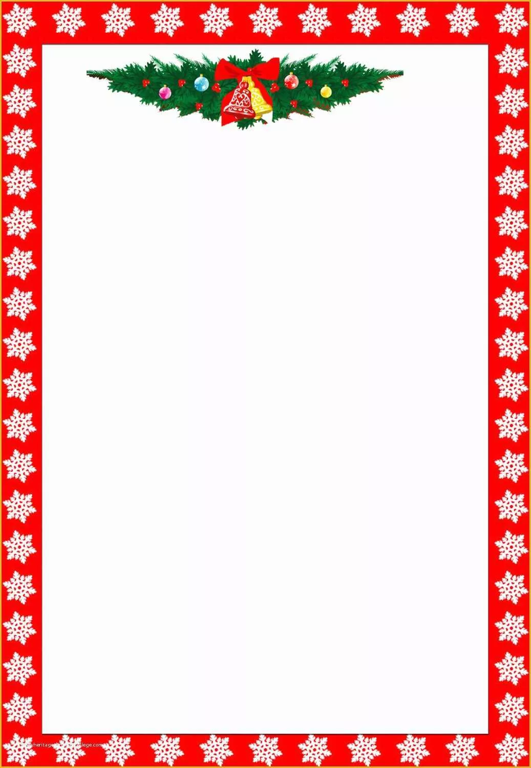 Christmas Letter Border Templates Free Of 17 Christmas Paper Templates Doc Psd Apple Pages