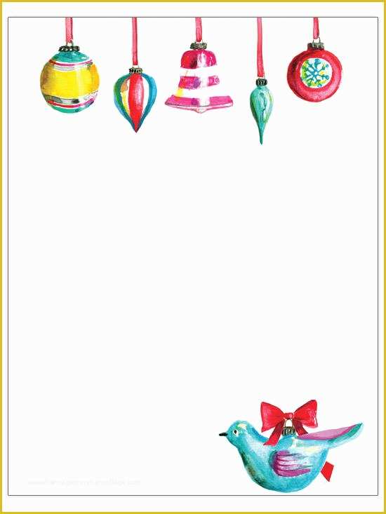 Christmas Letter Border Templates Free Of Free Christmas Letter Templates