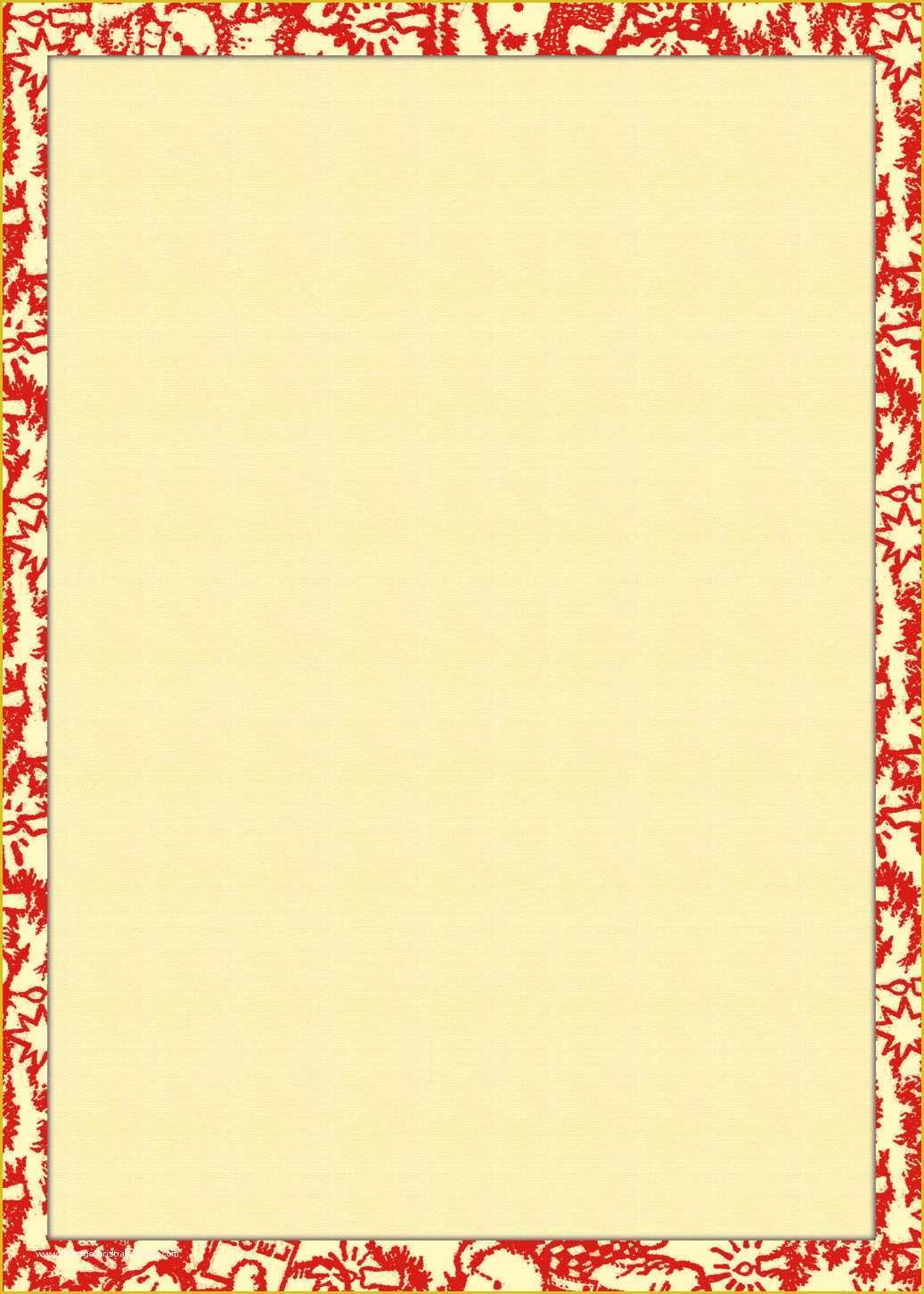 Christmas Letter Border Templates Free Of Letter Size Christmas Borders – Halloween & Holidays Wizard