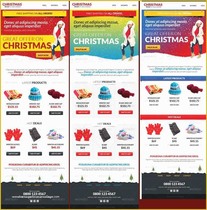 Christmas Newsletter Templates Free Printable Of 9 Christmas Newsletter Templates to Create Printable and