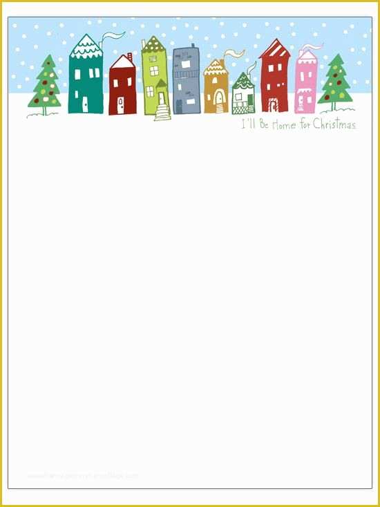 Christmas Newsletter Templates Free Printable Of Christmas Letter Templates Free Printable – Festival