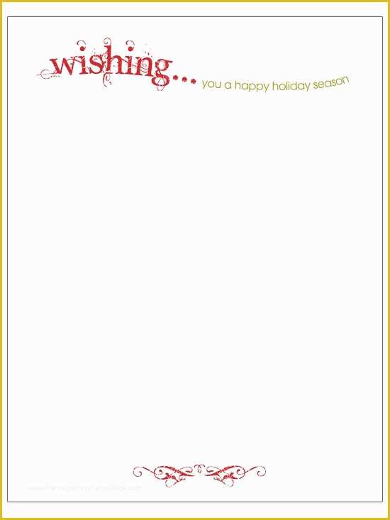 Christmas Newsletter Templates Free Printable Of Free Christmas Letter Templates