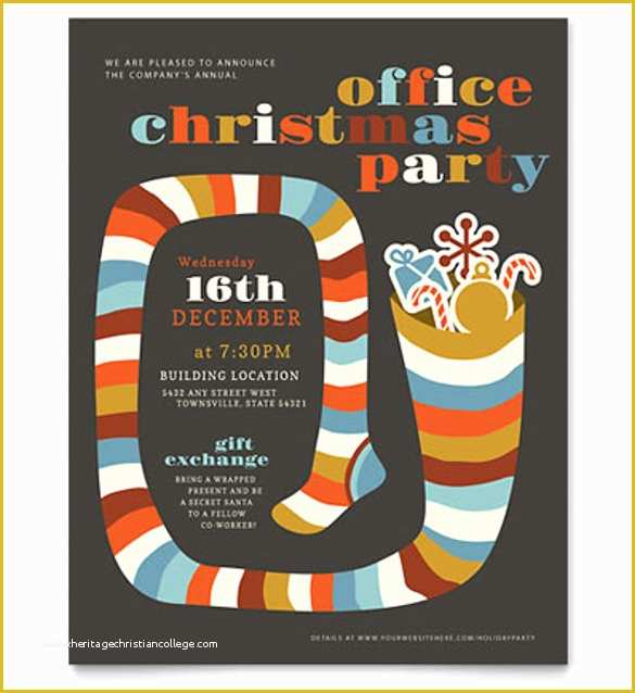 Christmas Party Flyer Template Free Of 23 Word Party Flyer Templates Free Download