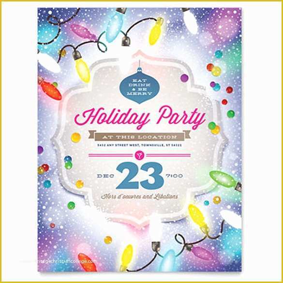 Christmas Party Flyer Template Free Of 24 Word Party Flyer Templates Free Download