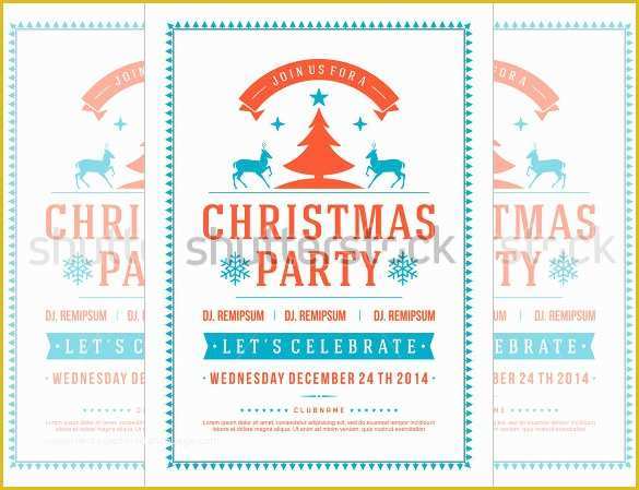 Christmas Party Flyer Template Free Of 27 Holiday Party Flyer Templates Psd