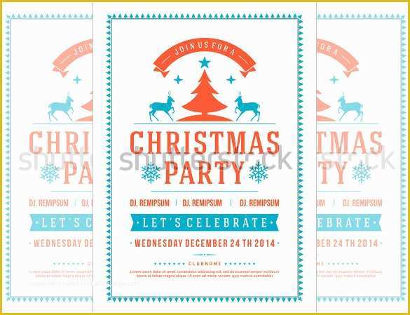 Christmas Party Flyer Template Free Of 27 Holiday Party Flyer Templates Psd