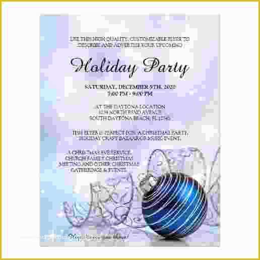 Christmas Party Flyer Template Free Of 5 Holiday Flyer Templates Free Bookletemplate