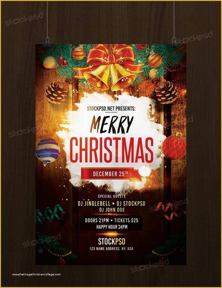 Christmas Party Flyer Template Free Psd Of 16 Best St Patrick S Day Flyer Templates Images On
