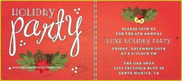 Christmas Party Invitation Email Templates Free Of Free Party Invitation Templates Christmas Drinks Template