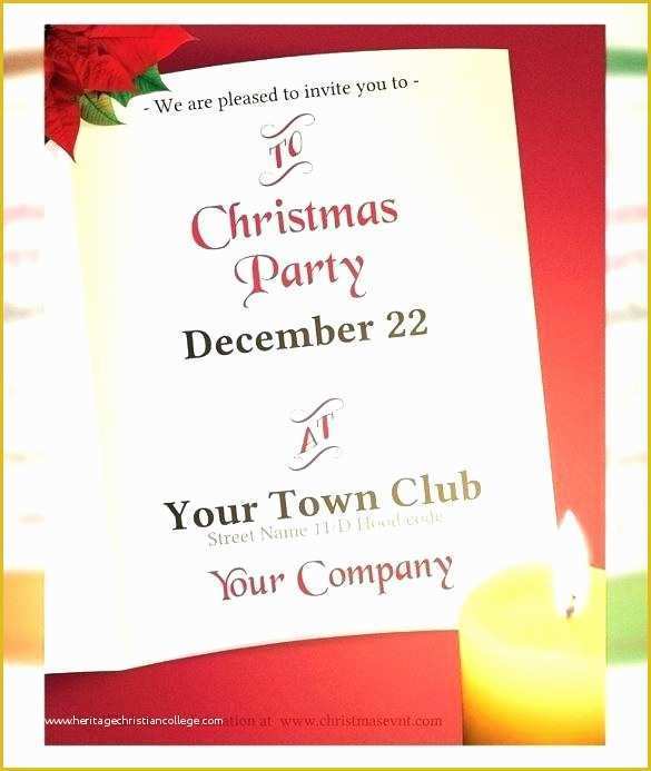 Christmas Party Invitation Email Templates Free Of Lovely Holiday Party Invitation Email Template and