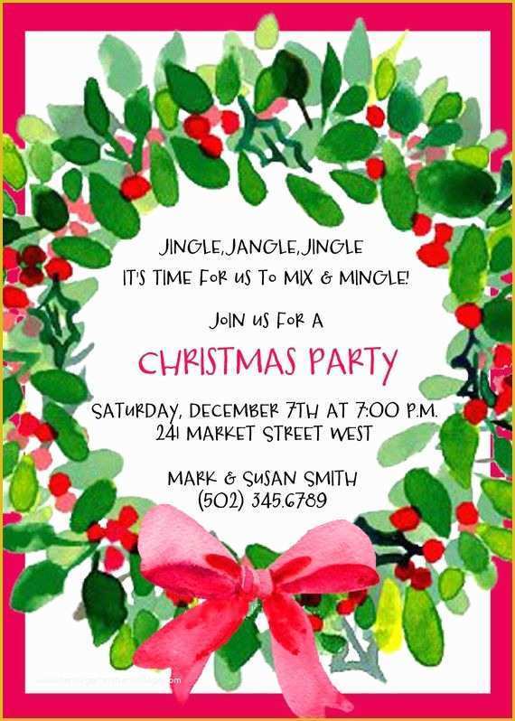 Christmas Party Invitation Templates Free Printable Of Best 25 Christmas Party Invitations Ideas On Pinterest