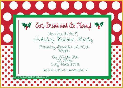 Christmas Party Invitation Templates Free Printable Of Free Printable Christmas Party Invitations Template
