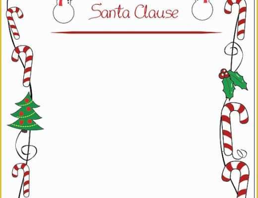 Christmas Word Templates Free Download Of 13 Christmas Letter Templates Word Apple Pages Google