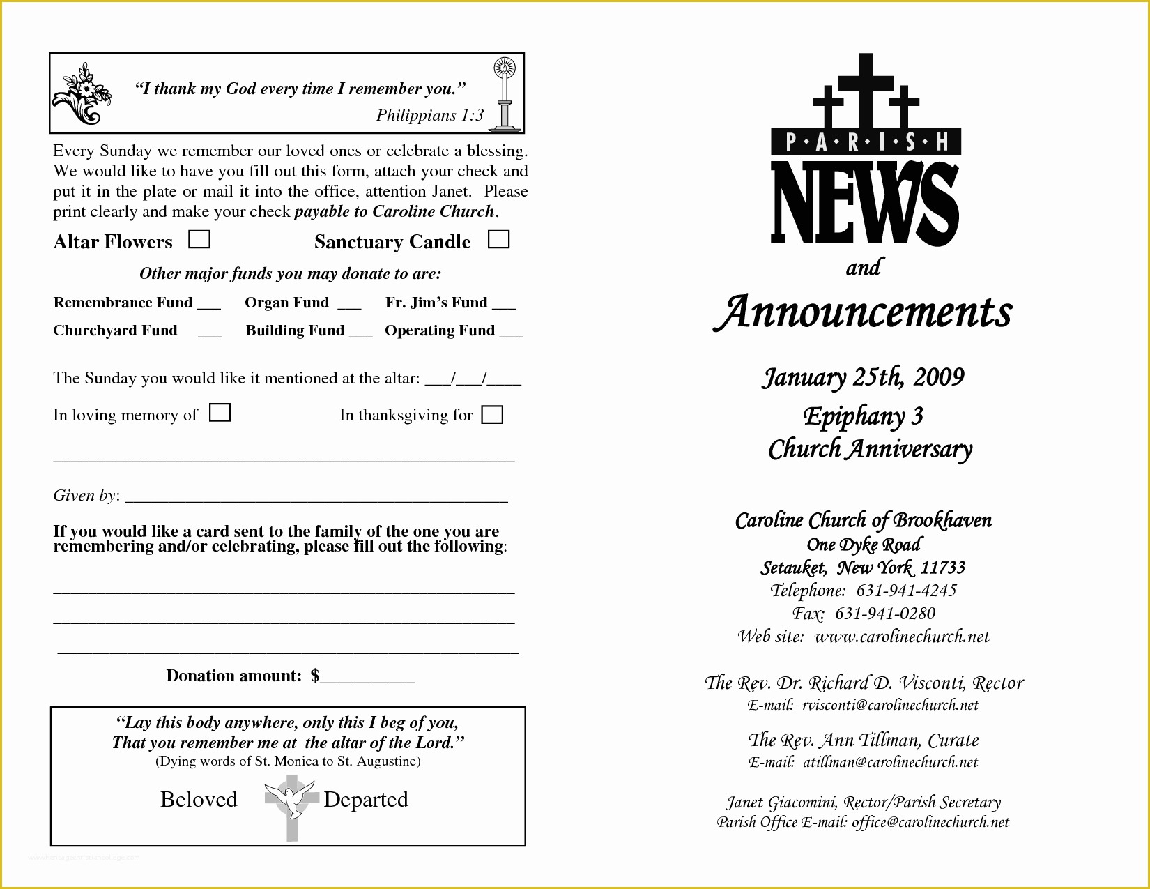 Church Anniversary Program Templates Free Of 6 Best Of Sample Church Program Free Sample