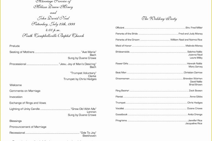 Church Anniversary Program Templates Free Of Church Program Template