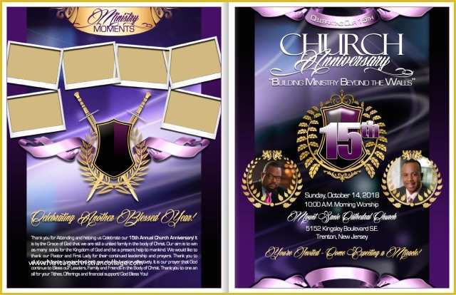 Church Anniversary Program Templates Free Of Majesty Church Anniversary Program