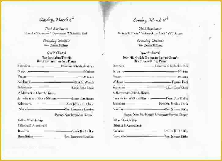 Church Anniversary Program Templates Free Of Prayer Breakfast Wel E Speeches