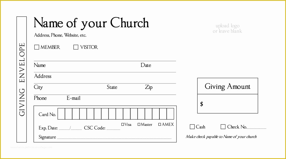 Church Offering Envelopes Templates Free Of 28 Of Tithes and Fering Envelopes Template Free