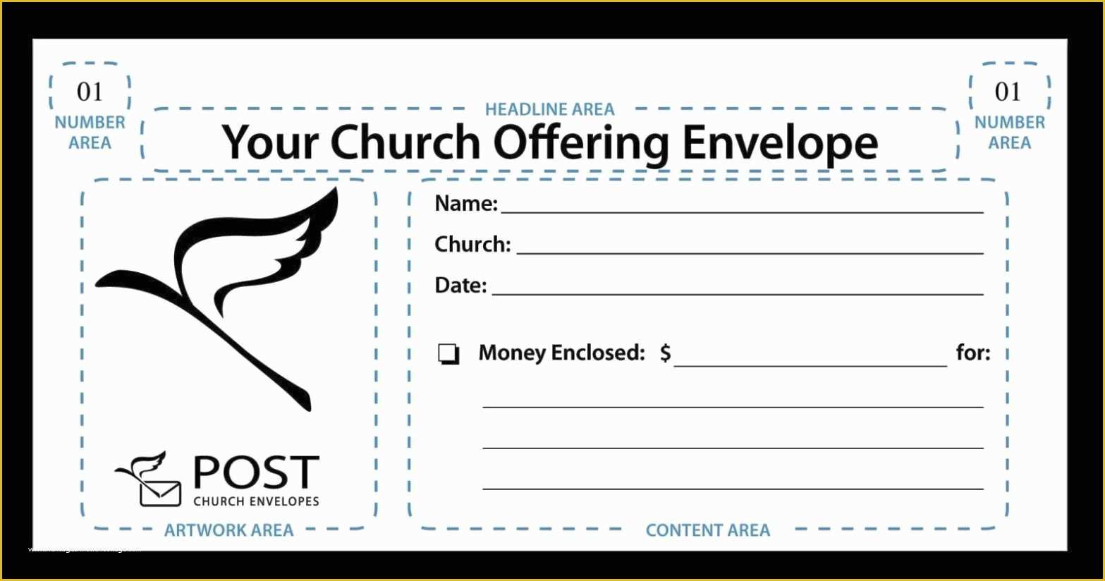 Church Offering Envelopes Templates Free Of Free Fering Envelope