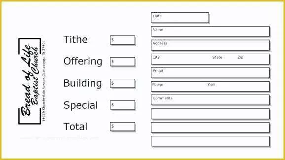 Church Offering Envelopes Templates Free Of Offering Envelope Template