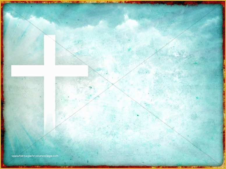 Church Ppt Templates Free Of Cross Worship Background
