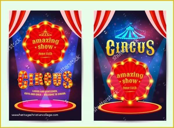 Circus Poster Template Free Download Of 23 Circus Flyer Templates Psd Vector Eps Jpg Download