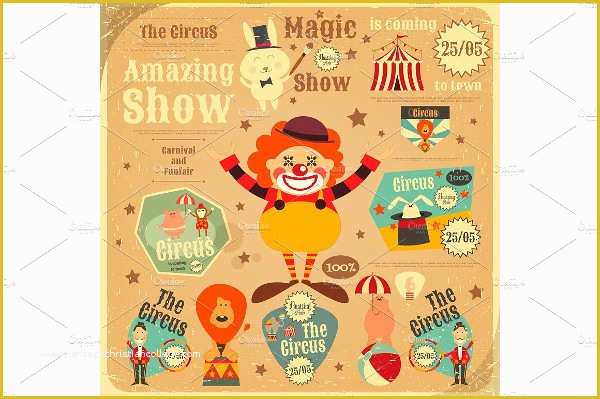 Circus Poster Template Free Download Of 23 Circus Poster Templates Free & Premium Download