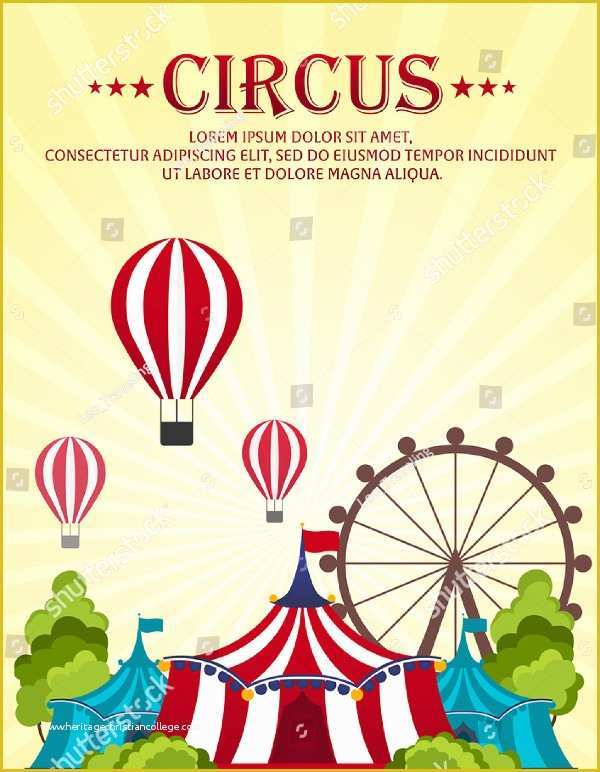 Circus Poster Template Free Download Of 23 Circus Poster Templates Free & Premium Download