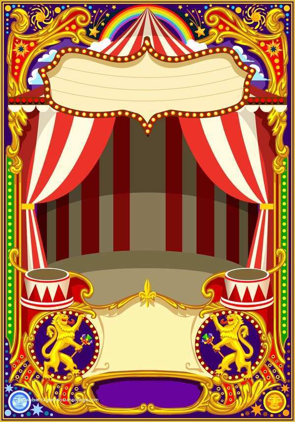 Circus Poster Template Free Download - Templates Printable Download