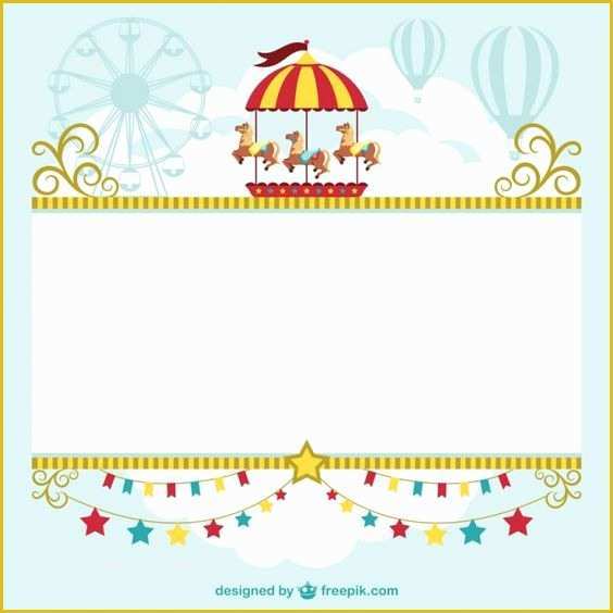 Circus Poster Template Free Download Of Circus Tent Template Free Vector