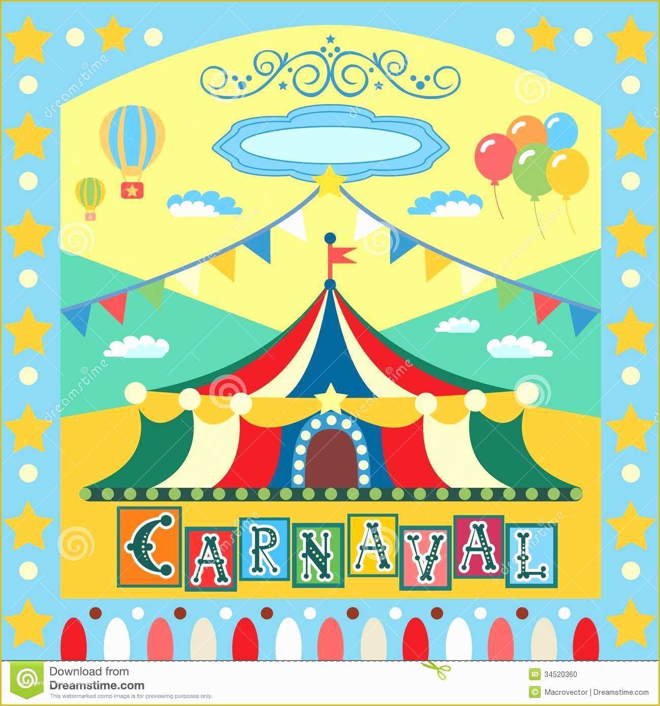 Circus Poster Template Free Download Of English Corner