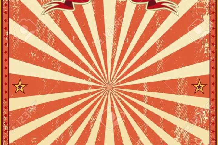 Circus Poster Template Free Download Of Vintage Carnival Border A Red Vintage Circus