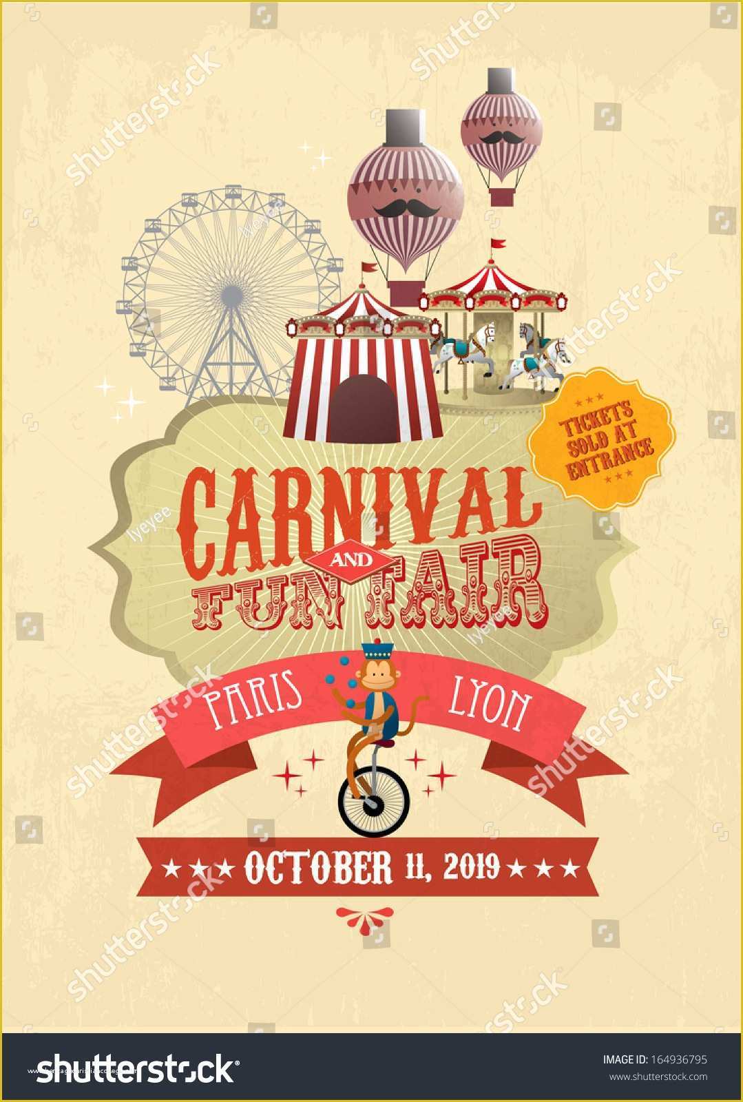 Circus Poster Template Free Download Of Vintage Carnivalfun