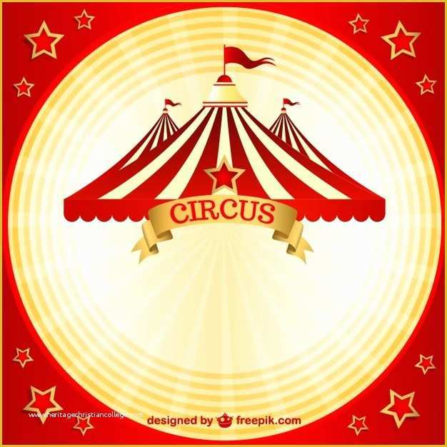 Circus Poster Template Free Download Of Vintage Circus Vector