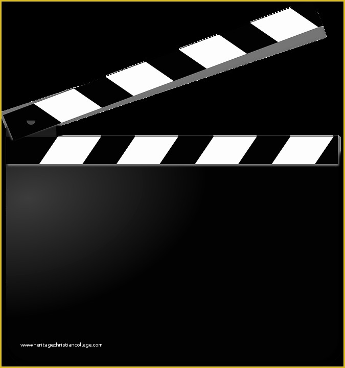 Clapper Board Template Free Of Free Vector Graphic Clapperboard Movie Cut Free