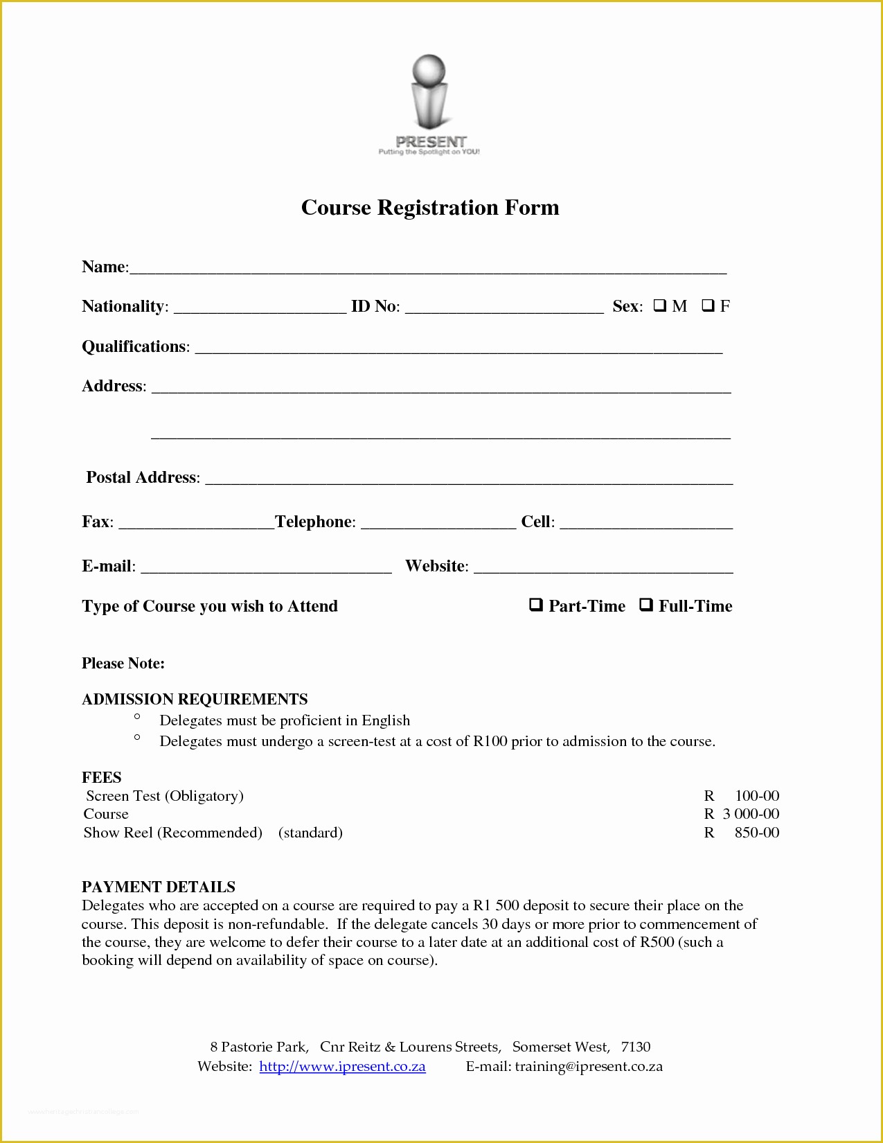 Class Registration form Template Free Of Class Registration Related Keywords Class Registration