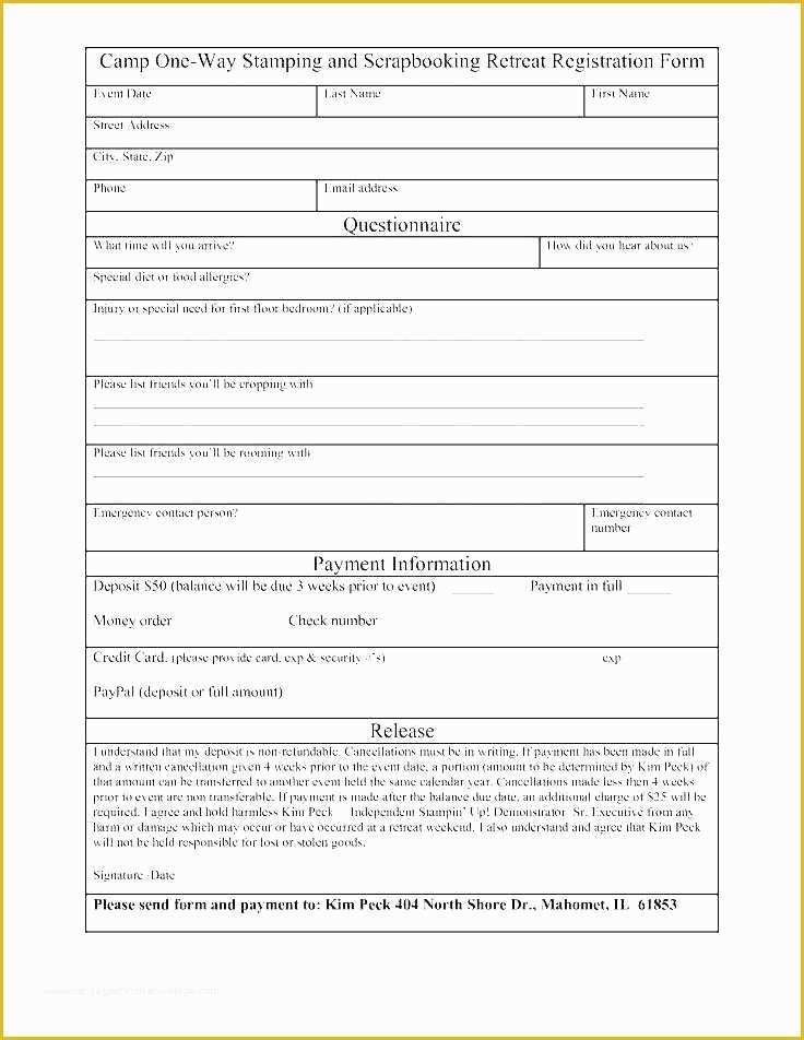 Class Registration form Template Free Of Registration form Template Free Download Beautiful