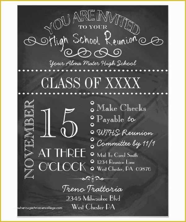 Class Reunion Invitation Templates Free Of 12 Reunion Invitation Templates Psd Ai Vector Eps