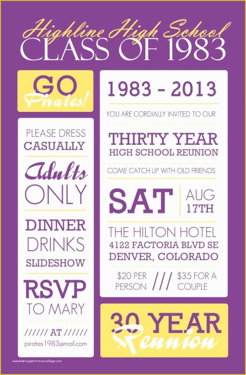 Class Reunion Invitation Templates Free Of Class Reunion Invitation Templates – orderecigsjuicefo