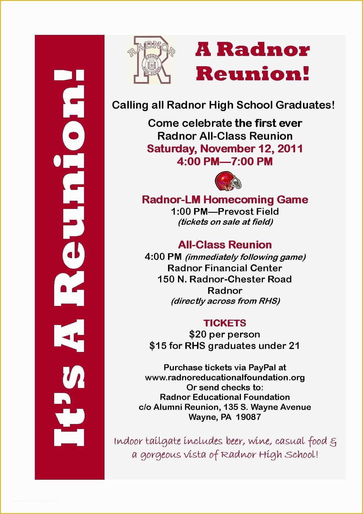 Class Reunion Invitation Templates Free Of Class Reunion Invitations Invitations