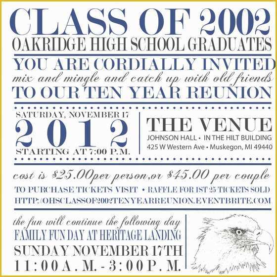 Class Reunion Invitation Templates Free Of Reunion Invitation Templates Invitation Template